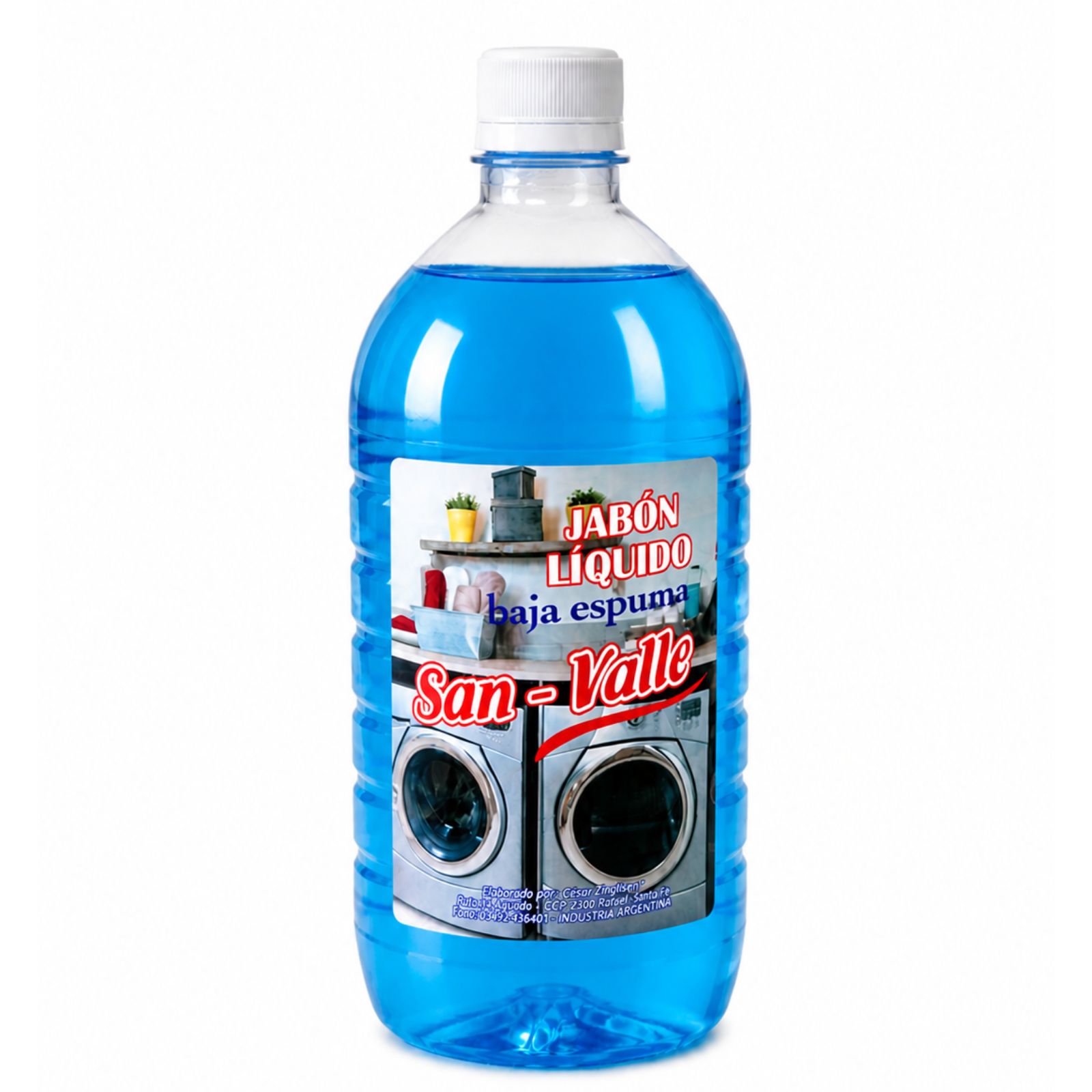 Jabón Líquido San Valle x 1 lt. Azul
