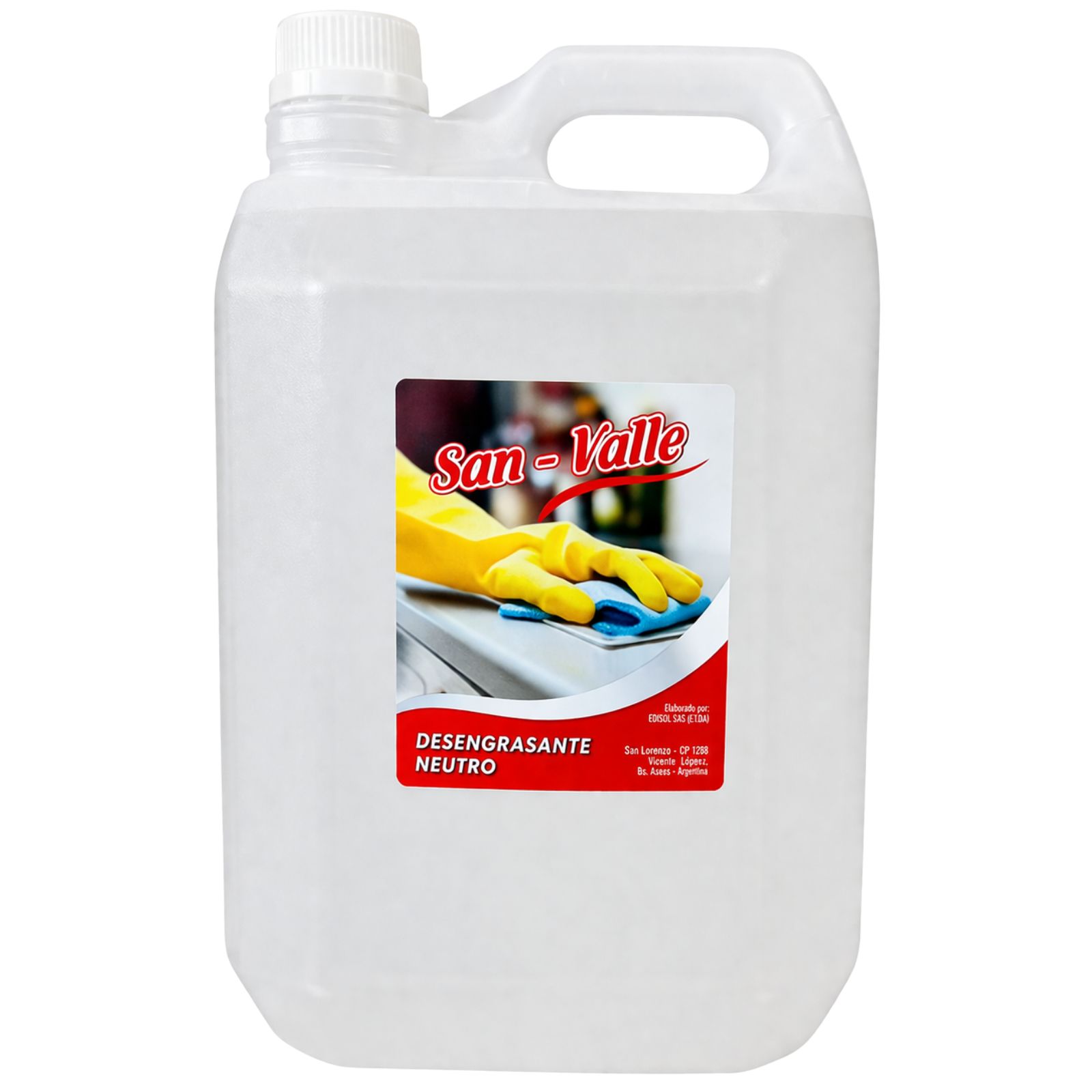 Desengrasante Neutro San Valle x 5 lts,